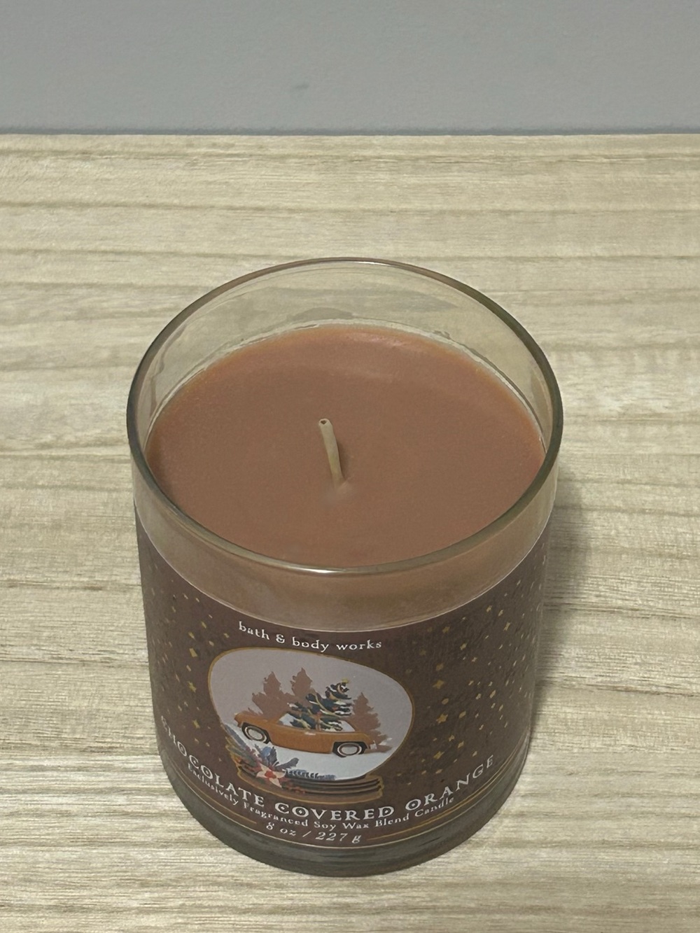 NEW Bath & Body Works Chocolate Covered Orange Scented Candle - Picture 3 of 3